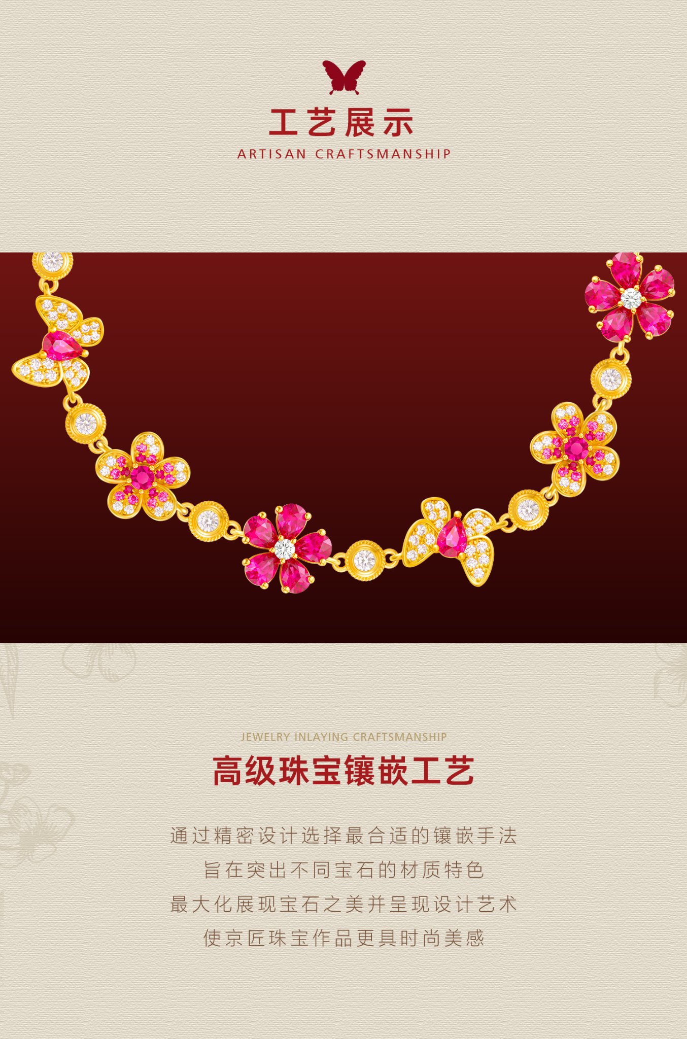 舞花蝴蝶手链（大号） 图文详情 5